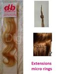 HEB10MR 10pcs natural hair extensions split 50cm MR 1gr
