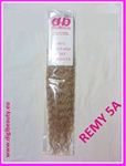 Естествена коса на треса пакет  къдрава Remy 5A с 50cm дължина и  140cm широчина на 100 грама