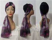 158A Black-Purple Turban 