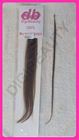 HES10MR 10 pcs. natural hair straight extensions 45cm