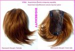 Hairpiece for hair loss (lace 9 x 17 cm)