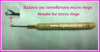 Needle for micro rings