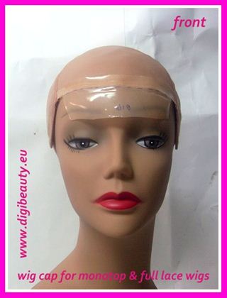 Wig cap for monotop / full lace wigs